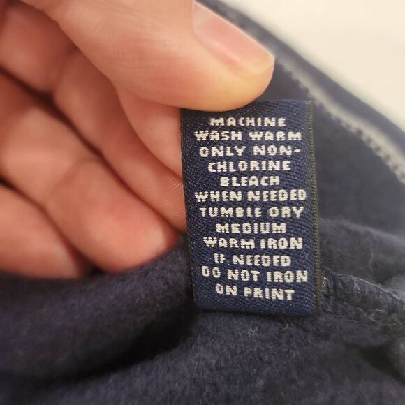 Consensus Men's Navy Seal Color Game Day Fleece Quarter Zip Sweatshirt Medium NW - Picture 10 of 12